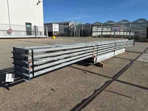 Flat roof - Steel construction 6.40 x 16.00 meters (102m2)