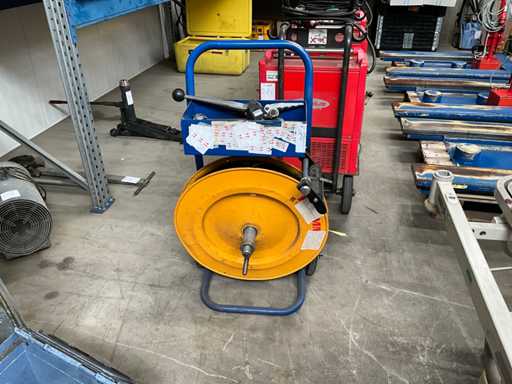 Bandsluitapparaat + haspeltrolley