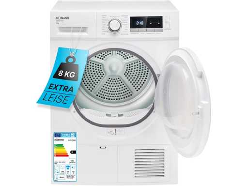 Bomann WTK 7181 Condenser Dryer 8 kg