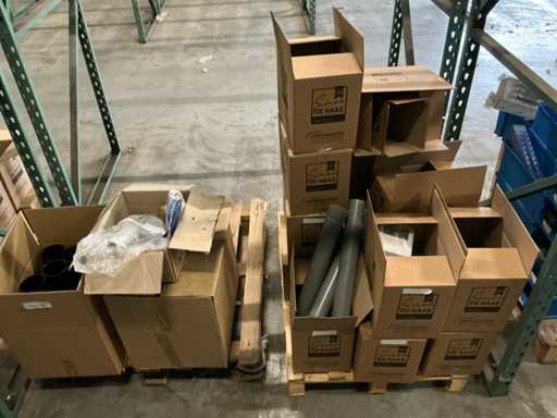 Pallet installatie materialen (2x)