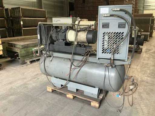 Mattei ERCSE 507 L3 con compressore d'aria Hertz HRD 40