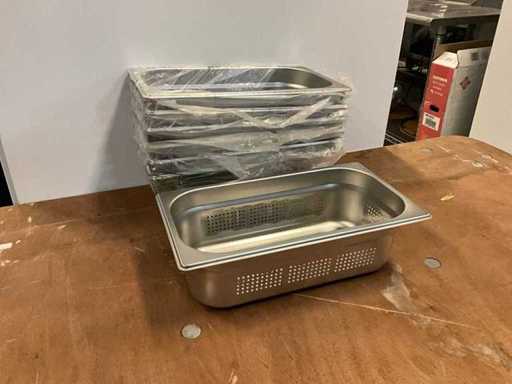 Saro Geperforeerde 1/3 GN bakken (7x)