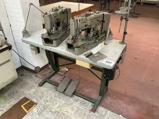 Yuki LBH-761 / LBH-762 Buttonholes Machine Twin