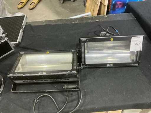 Martin Atomic 3000DMX Stroboscoop (2x)