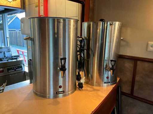 Animo DE Stainless steel coffee kettles (2x)