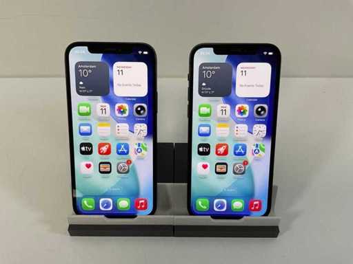 Apple iPhone 12 - 64 GB / 128 GB - Black (2x)