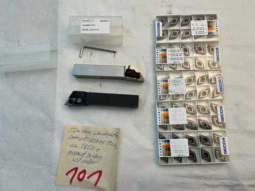 SECO assortment new WSP (50x) incl. WSP holder (2x)