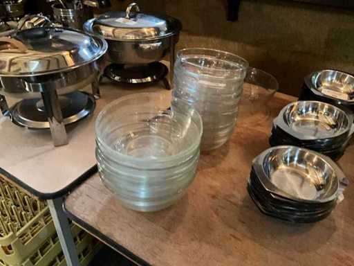 Ciotole di vetro Arcoroc (18x)