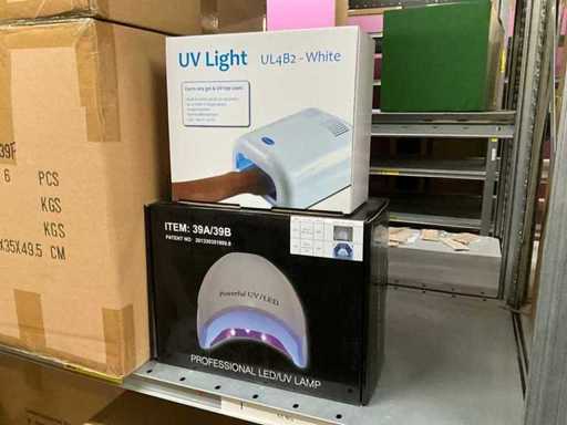 Diverse LED/UV nagellampen (90x)