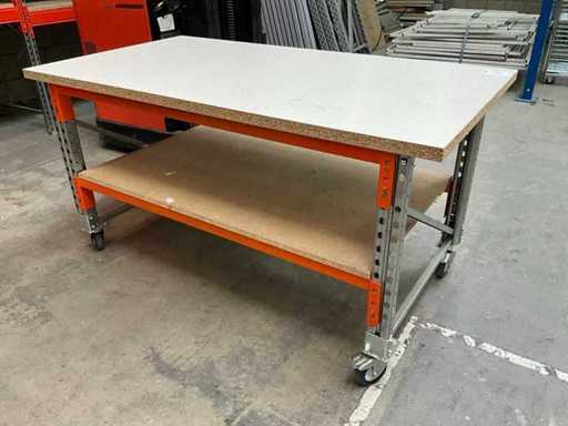 Mobilny stół warsztatowy (2x)