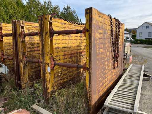 Szalunki wykopowe (2x)