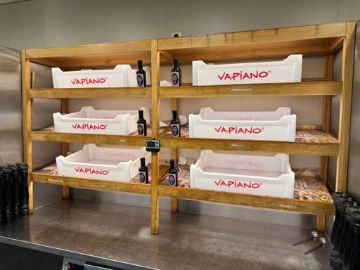 Porte-présentations en bois