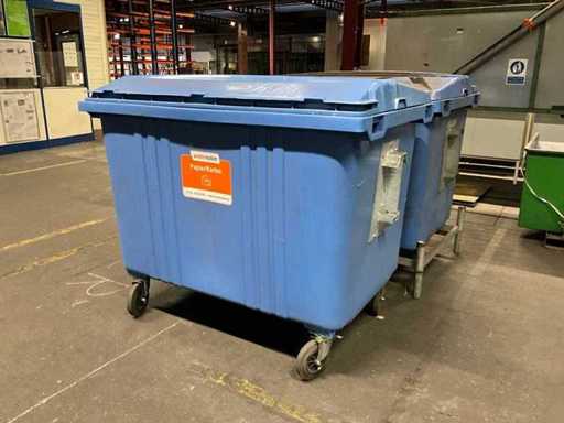 Plastikowy pojemnik na odpady HD-PE JCO