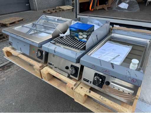 Fagor - Patelnia + Grill + k?piel wodna - Linia do gotowania