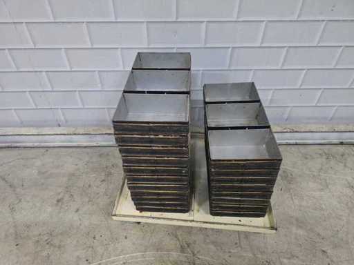 Cuplu de pâine de 3 bucăți (18x)