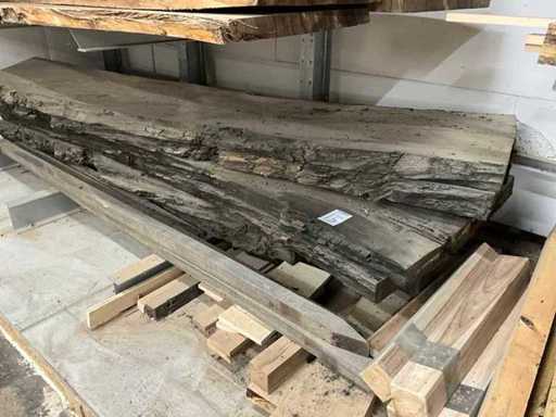 Foglia carbonizzata del tronco d'albero (6 volte)