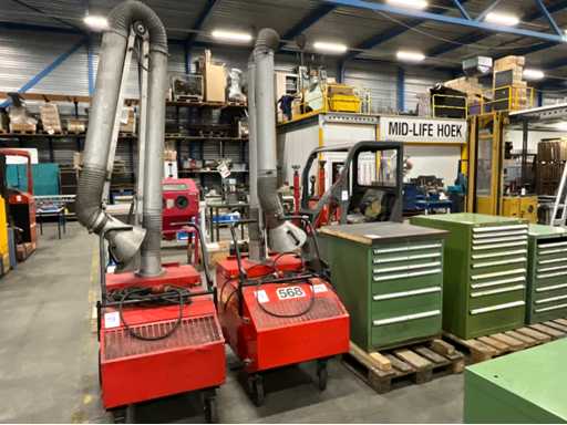 GoodAire 1200 Lasdampafzuiginstallatie