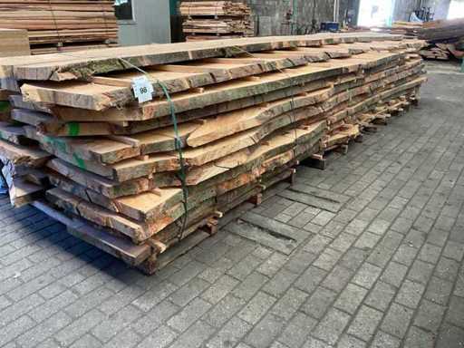 Beuken stamdelen 52 mm ca. 4 m³