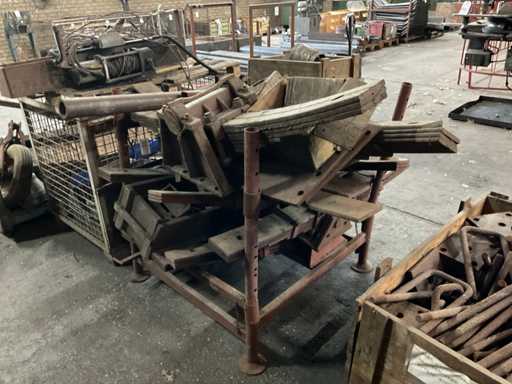 Charge von Federpaketen mit Drehgestell