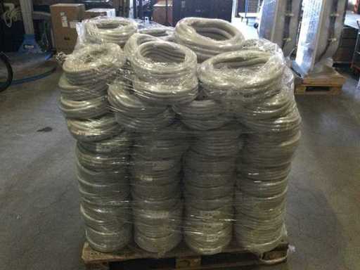 IPS - Palet plin cu tub electric flexibil. Diametru 25 mm.