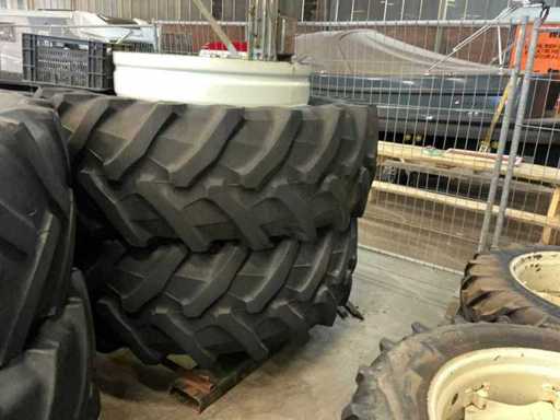 Dubbelluchtset 580/70R42 GS systeem