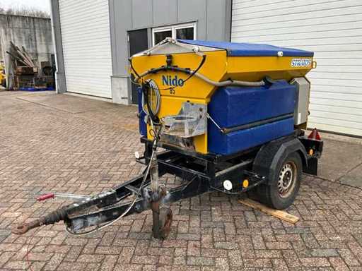 2001 Nido Stratos B08-15 AWAXN Zoutstrooier aanhangwagen