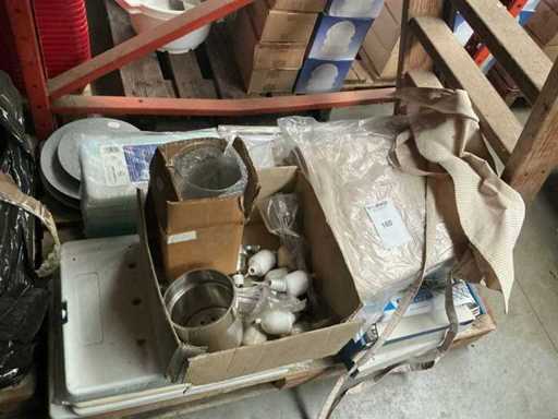 Party ice pack, kitchen shorts and various