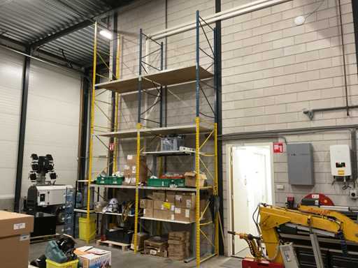 Palettenabstellen mit Inhalt