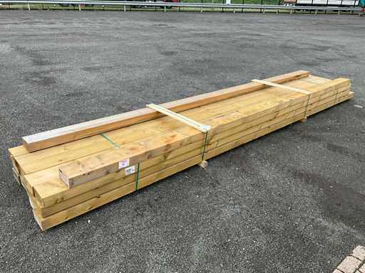 16x impregnowane drewno 95x195x5400mm