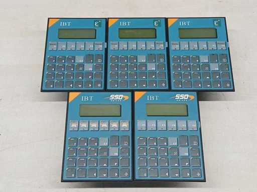 SSD Drive / Eurotherm - Pannelli di interfaccia operatore industriale - Pannelli operatori IBT / terminali di controllo CAN-Bus (5x)