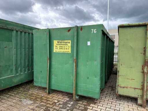 Kabel afzet afvalcontainer