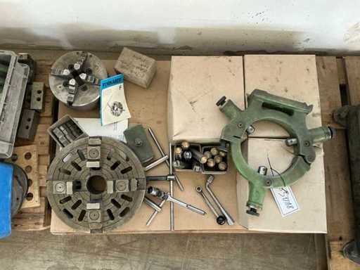 Assortiment draaibankaccessoires