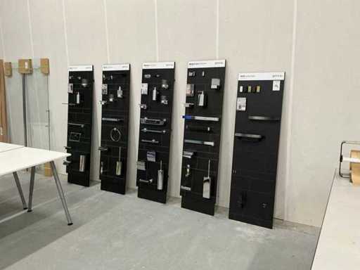 Geesa Toilettenzubehör-Demo-Platte (5x)