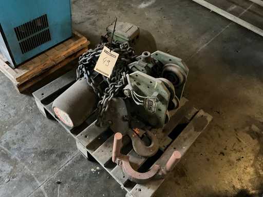 1973 Stahl P20 Elektryczny podnośnik łańcuchowy