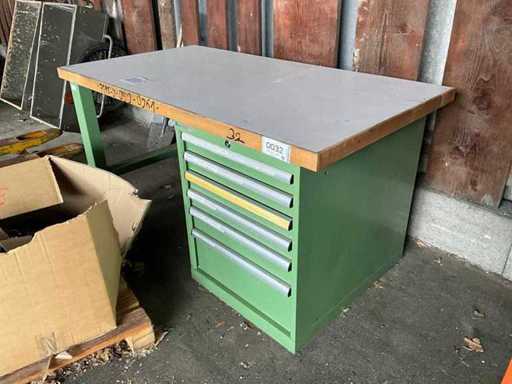 Workbench with drawer