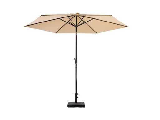 Maxxgarden 21688 Parasol Balkonparasol Beige Kantelbaar 300cm 