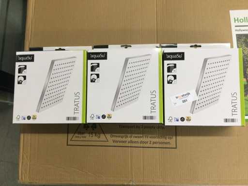 AquaSu - Tratus - Cap de du? p?trat (3x)