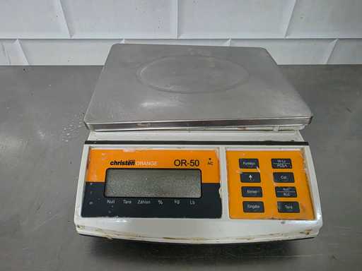 Christen Orange - OR-50 - Digital Scale