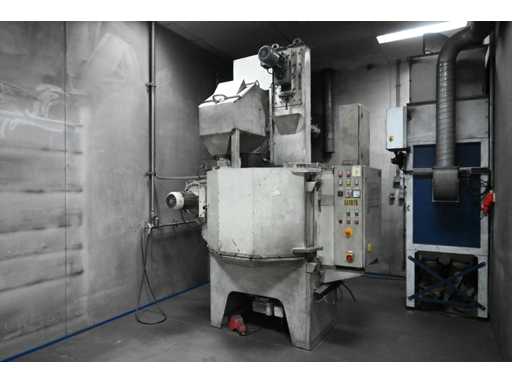 Radabrator - Schlick DT1000 - Kugel- und Strahlkabine inkl. Absaugung