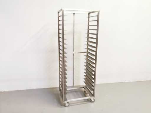 PROFFIL - Acciaio - Carrello in acciaio inox