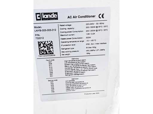 Aer condiționat compact și încălzitor de 500W