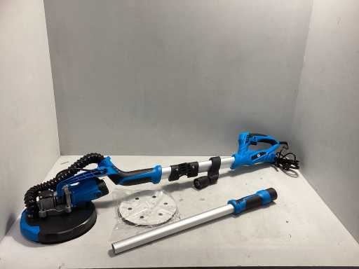 HBM - HBM wand-plafondschuurmachine 750 watt + LEDlamp