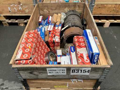 SKF, FAG, COOPER - Partij zware lagers en behuizingen - 363kg