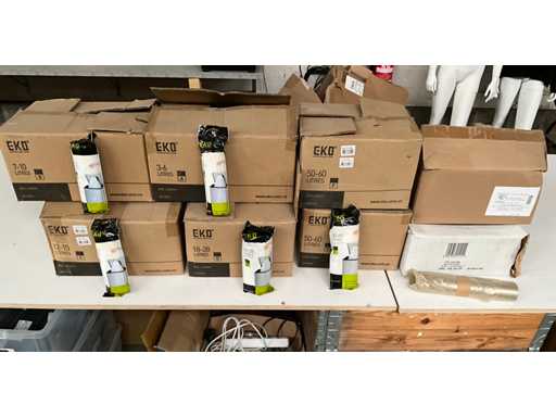 Mix kavel met diverse maten afvalzakken van o.a. EKO