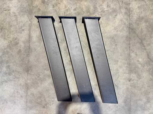 Metalen poot (3 stuks)