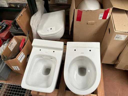 Toilettes suspendues Sphinx (2x)