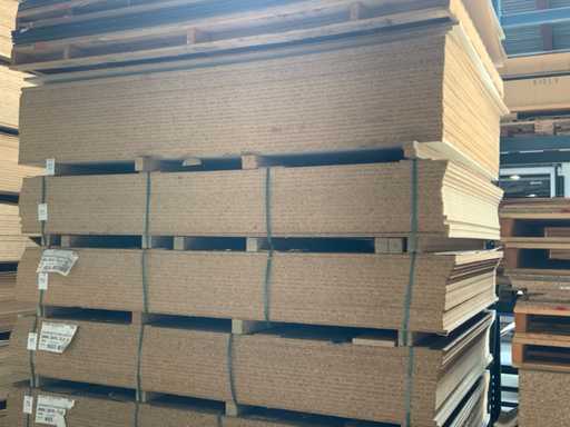 Unilin chipboard white plasticized (16x)