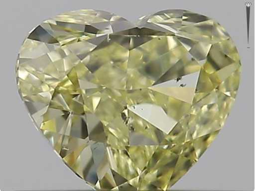 Diamant 0,35 Karat Fancy Colour Diamond zertifiziert