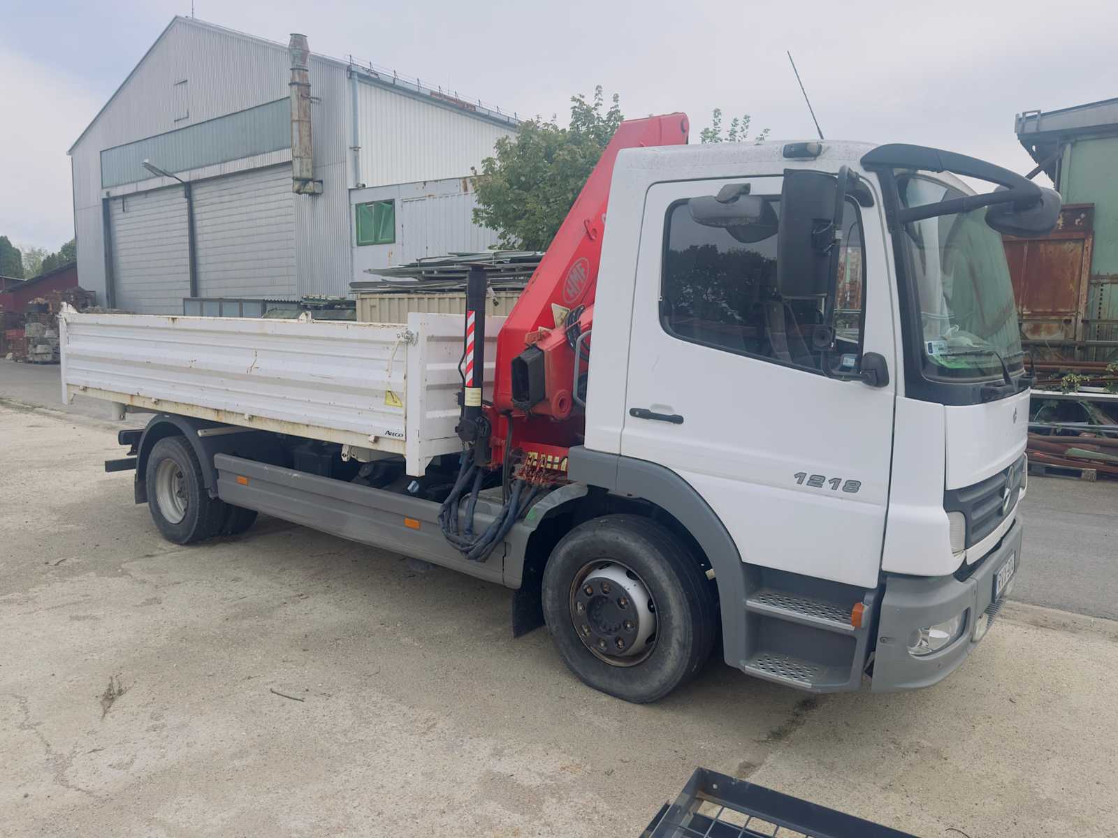 Mercedes-Benz – Atego 1218 L – 2008 – with crane