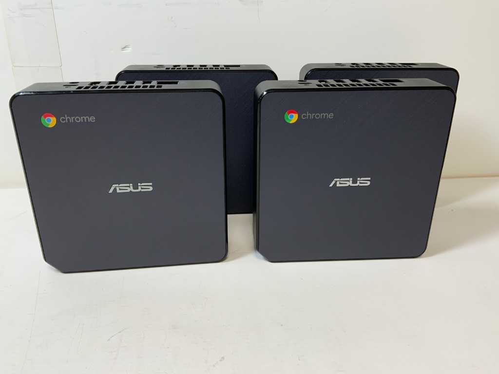 Asus 3, Core(TM) i7 8e génération, 16 Go de RAM, 64 Go SSD ChromeBox (4x)